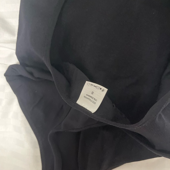 Black Ruffle Bodysuit - Picture 3 of 3